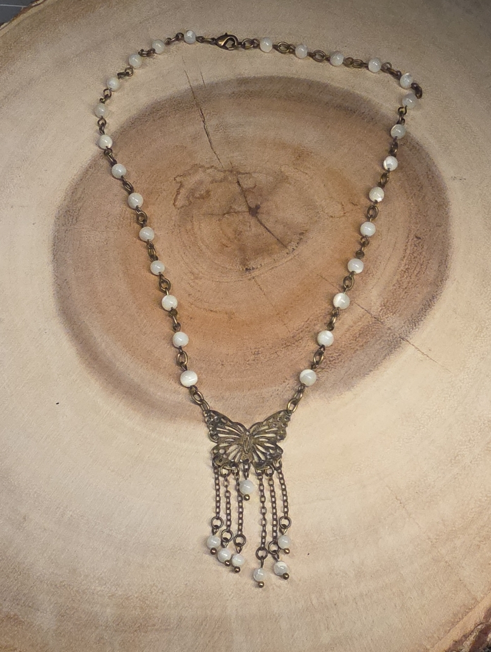 Handmade Butterfly Necklace